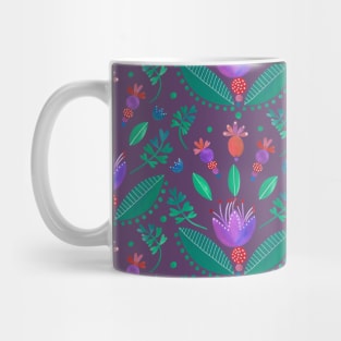 Kurbits Pattern - Balance - Scandinavian Folk Art Mug